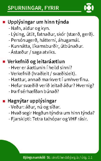Leitartækni - Kort